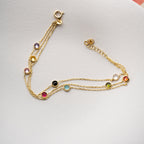 GIVE COLOR ARMBAND aus 925 Silber - Eleganter Armband - AURIME