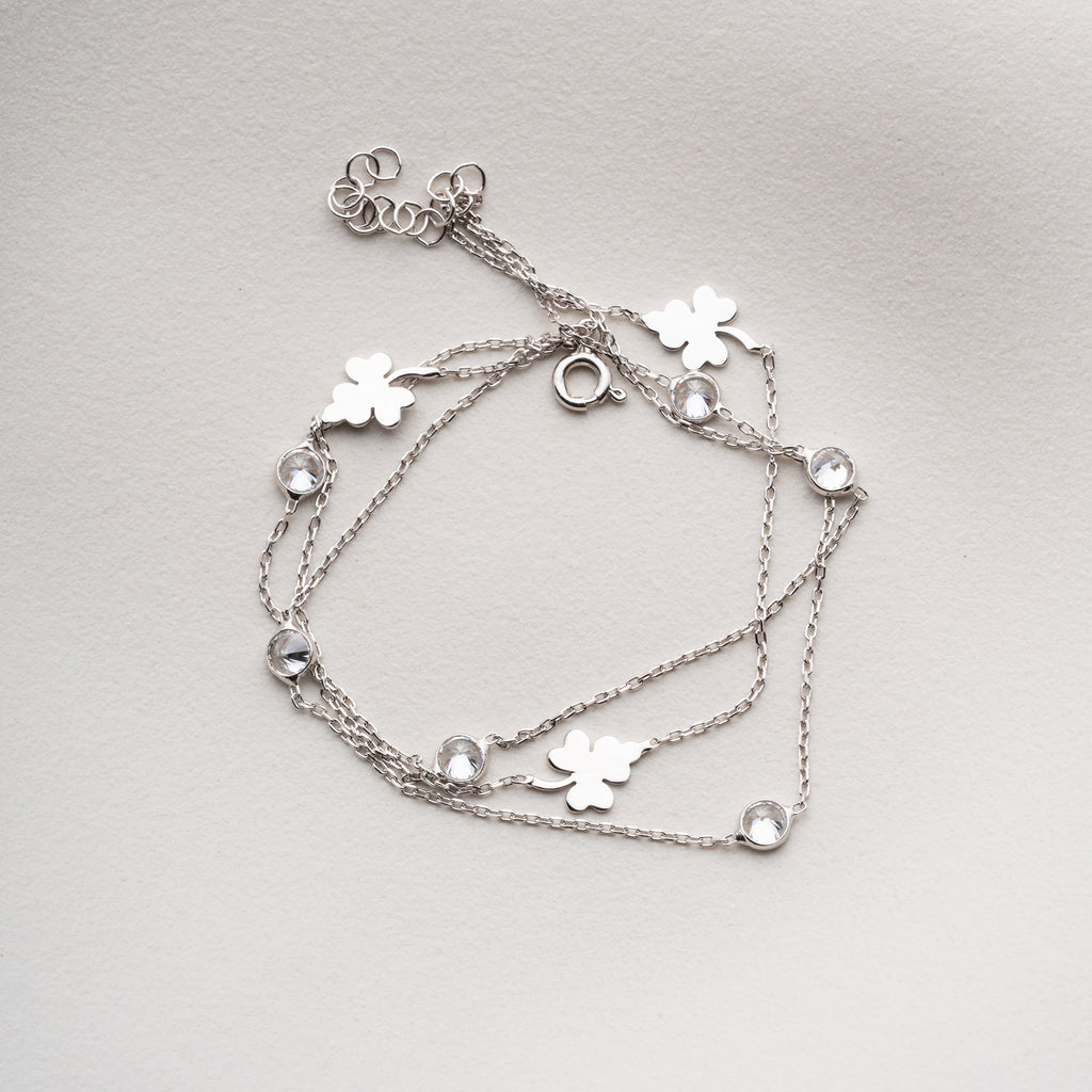 ZUME STONE ARMBAND aus 925 Silber - Eleganter Armband - AURIME