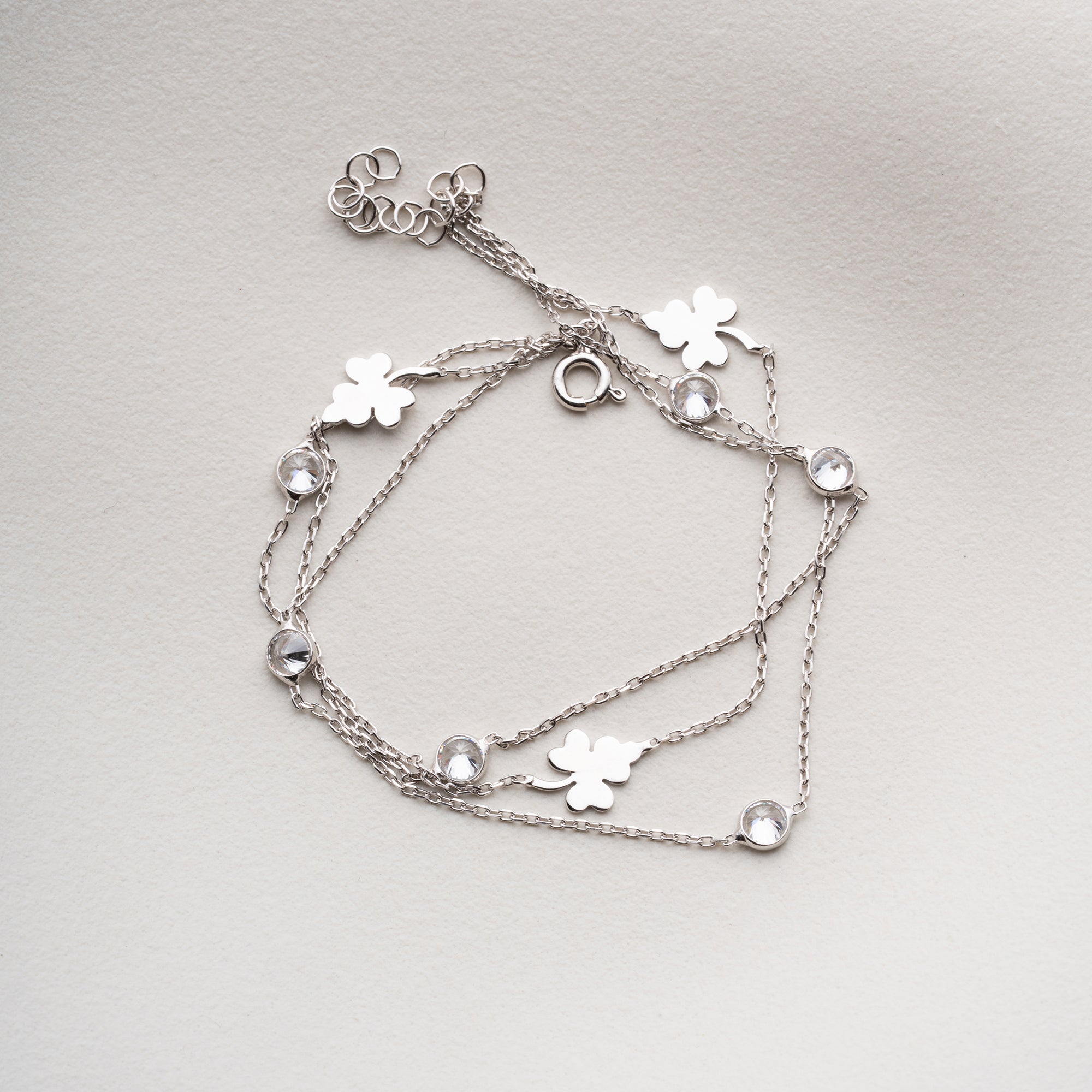 ZUME STONE ARMBAND aus 925 Silber - Eleganter Armband - AURIME
