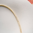 NIVUDE BAGEUETTE ARMBAND aus 925 Silber - Eleganter Armband - AURIME