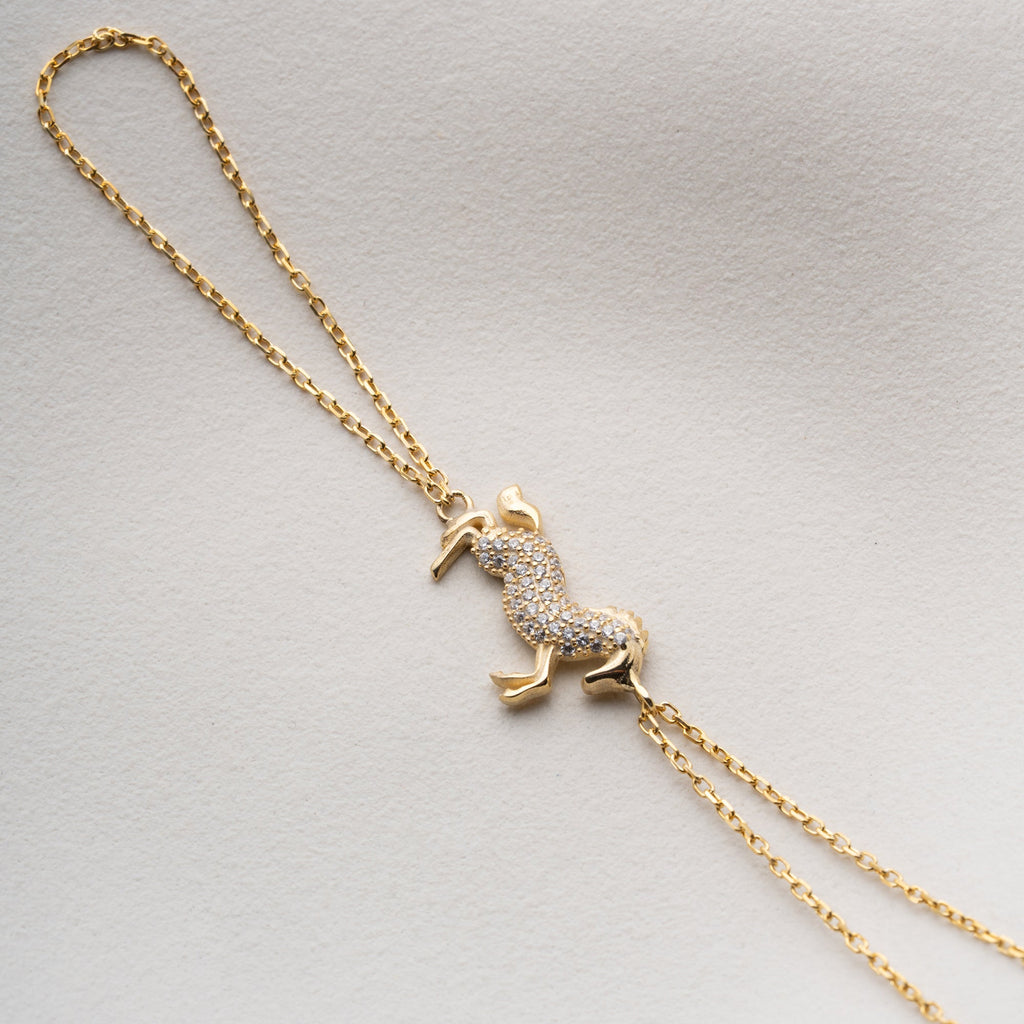 PFERD HANDKETTE aus 925 Silber - Eleganter Halskette - AURIME