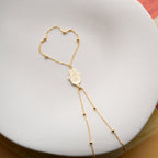 GEMUSTERTE FATIMAS HAND HANDKETTE aus 925 Silber - Eleganter Halskette - AURIME