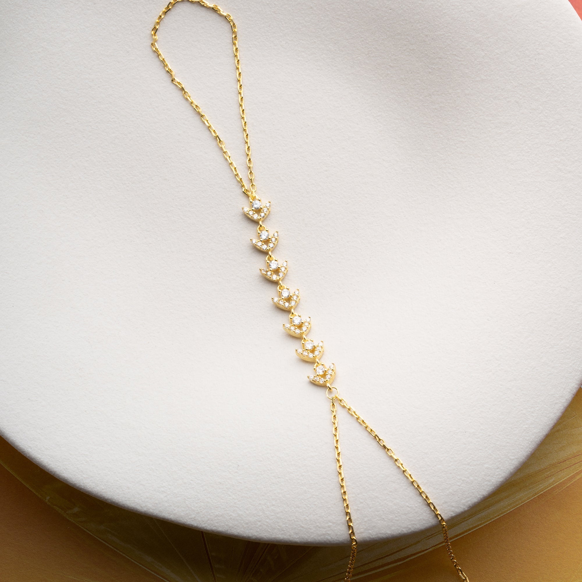 THEARU HANDKETTE aus 925 Silber - Eleganter Halskette - AURIME