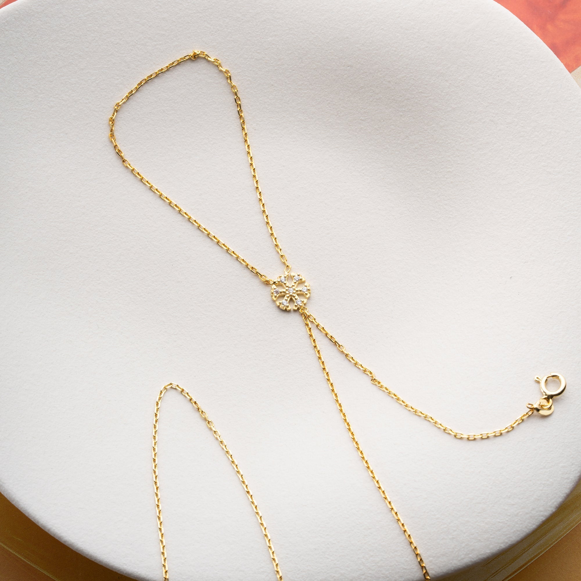 PEVI HANDKETTE aus 925 Silber - Eleganter Halskette - AURIME