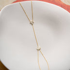 MINI LOTUS HANDKETTE aus 925 Silber - Eleganter Halskette - AURIME