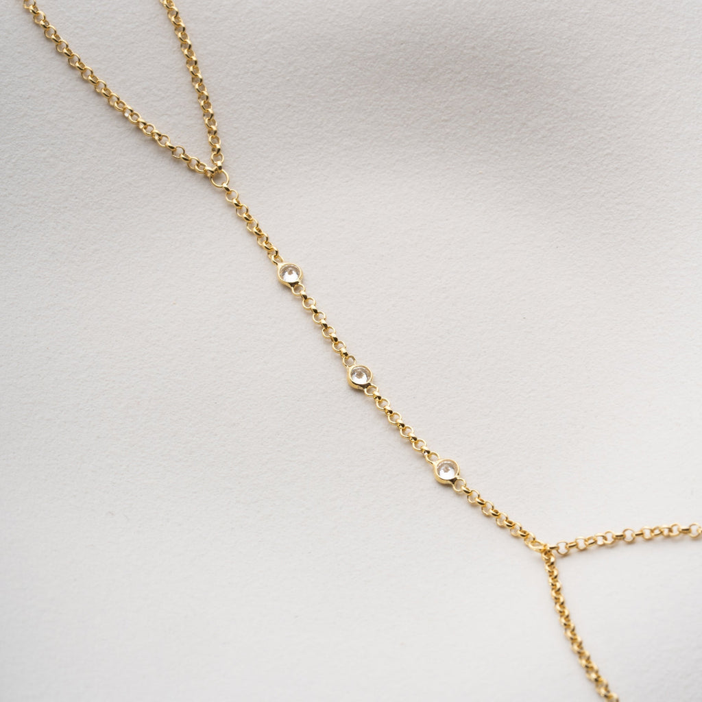 FIDE HANDKETTE aus 925 Silber - Eleganter Halskette - AURIME