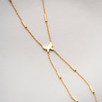 BUTTERFLY HANDKETTE aus 925 Silber - Eleganter Halskette - AURIME