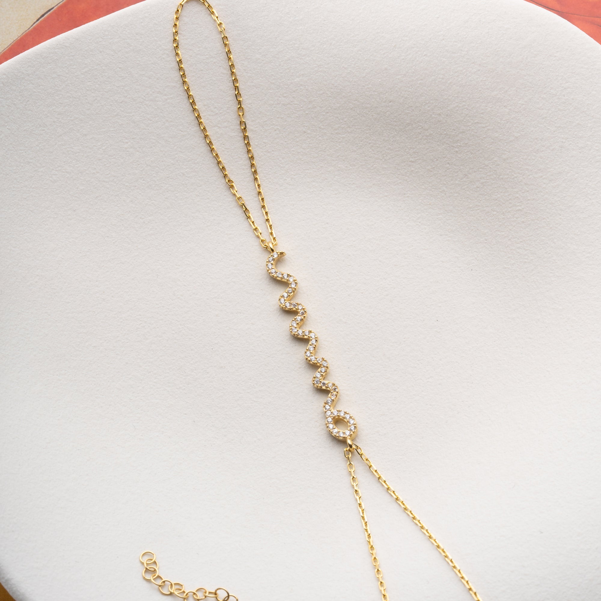 SNAKE HANDKETTE aus 925 Silber - Eleganter Halskette - AURIME
