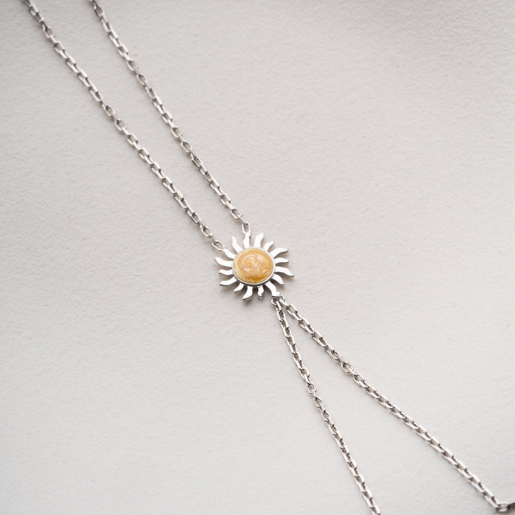 SUN YEL HANDKETTE aus 925 Silber - Eleganter Halskette - AURIME