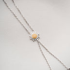 SUN YEL HANDKETTE aus 925 Silber - Eleganter Halskette - AURIME