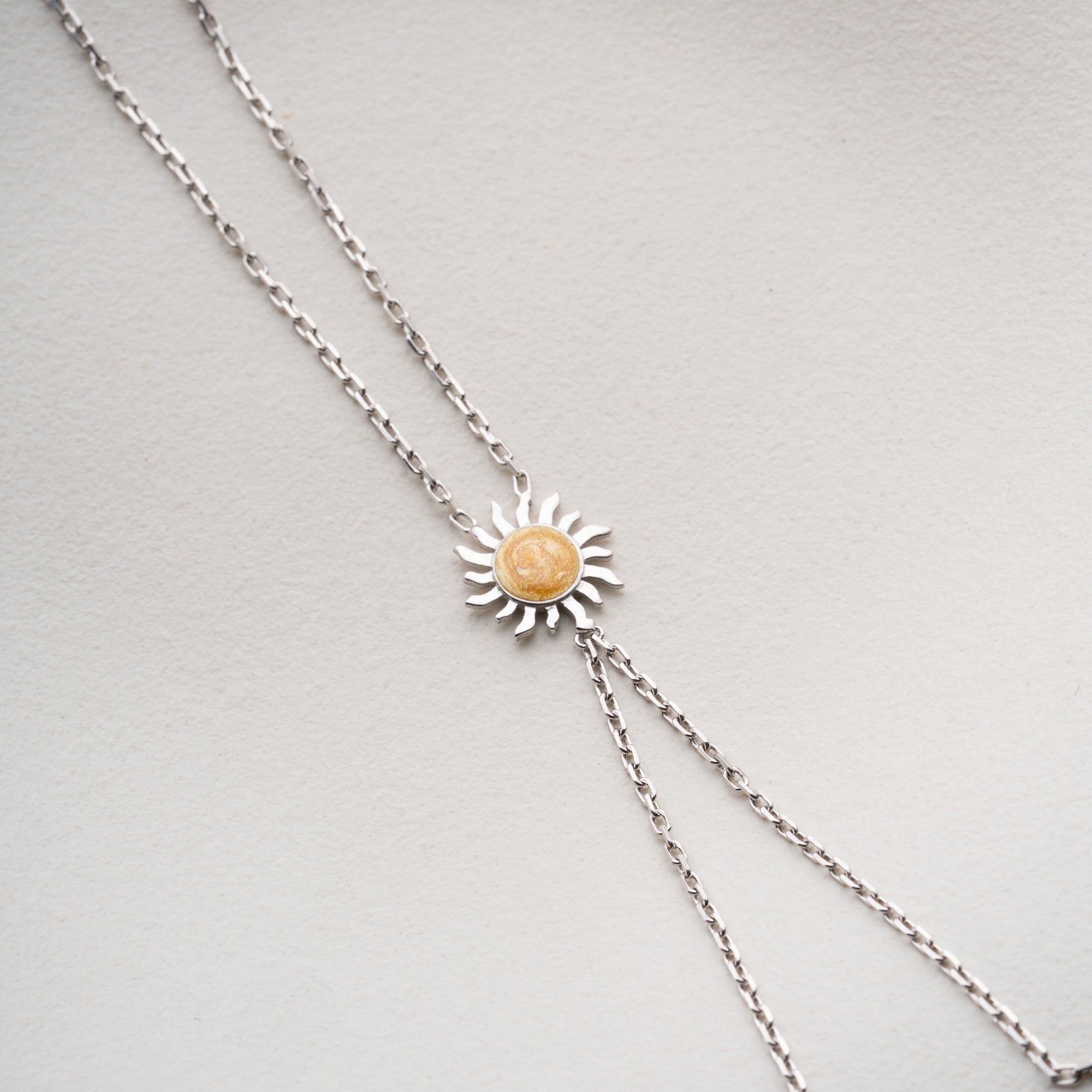 SUN YEL HANDKETTE aus 925 Silber - Eleganter Halskette - AURIME