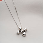 ICON BOMB BUCHSTABEN HALKSETTE aus 925 Silber - Eleganter Schmuckset - AURIME