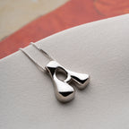 ICON BOMB BUCHSTABEN HALKSETTE aus 925 Silber - Eleganter Schmuckset - AURIME