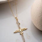 ELIF & ANKA HALSKETTE aus 925 Silber - Eleganter Halskette - AURIME