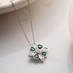 MIGOK GREEN KETTE aus 925 Silber - Eleganter Halskette - AURIME