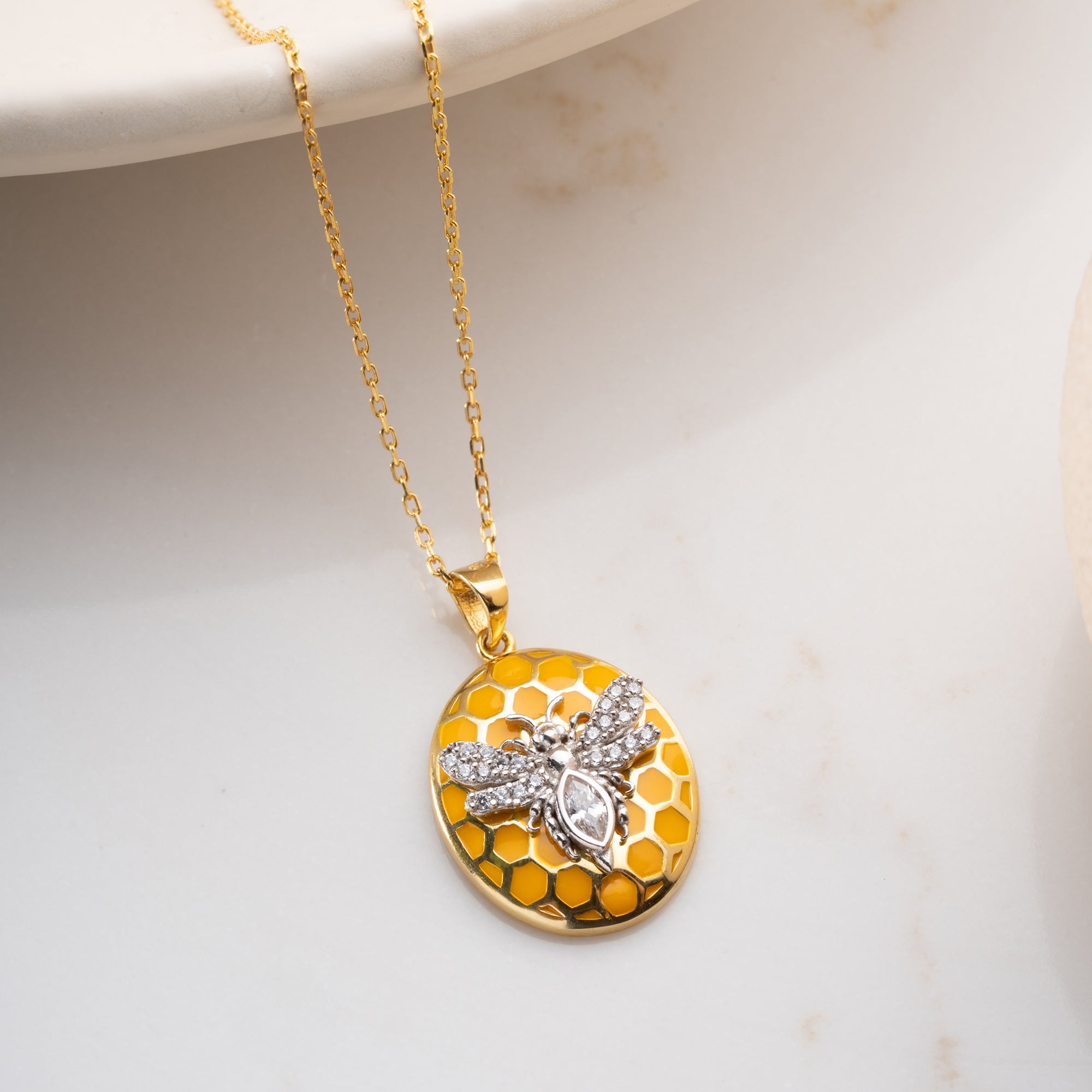 TOMISU KETTE aus 925 Silber - Eleganter Halskette - AURIME