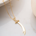 ZÜLFIKAR KETTE aus 925 Silber - Eleganter Halskette - AURIME