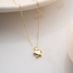 MINI TURTLE KETTE aus 925 Silber - Eleganter Halskette - AURIME