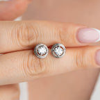 MINIMALISTISCH RUND AUS SILBER OHRRINGE | 925 SILBER