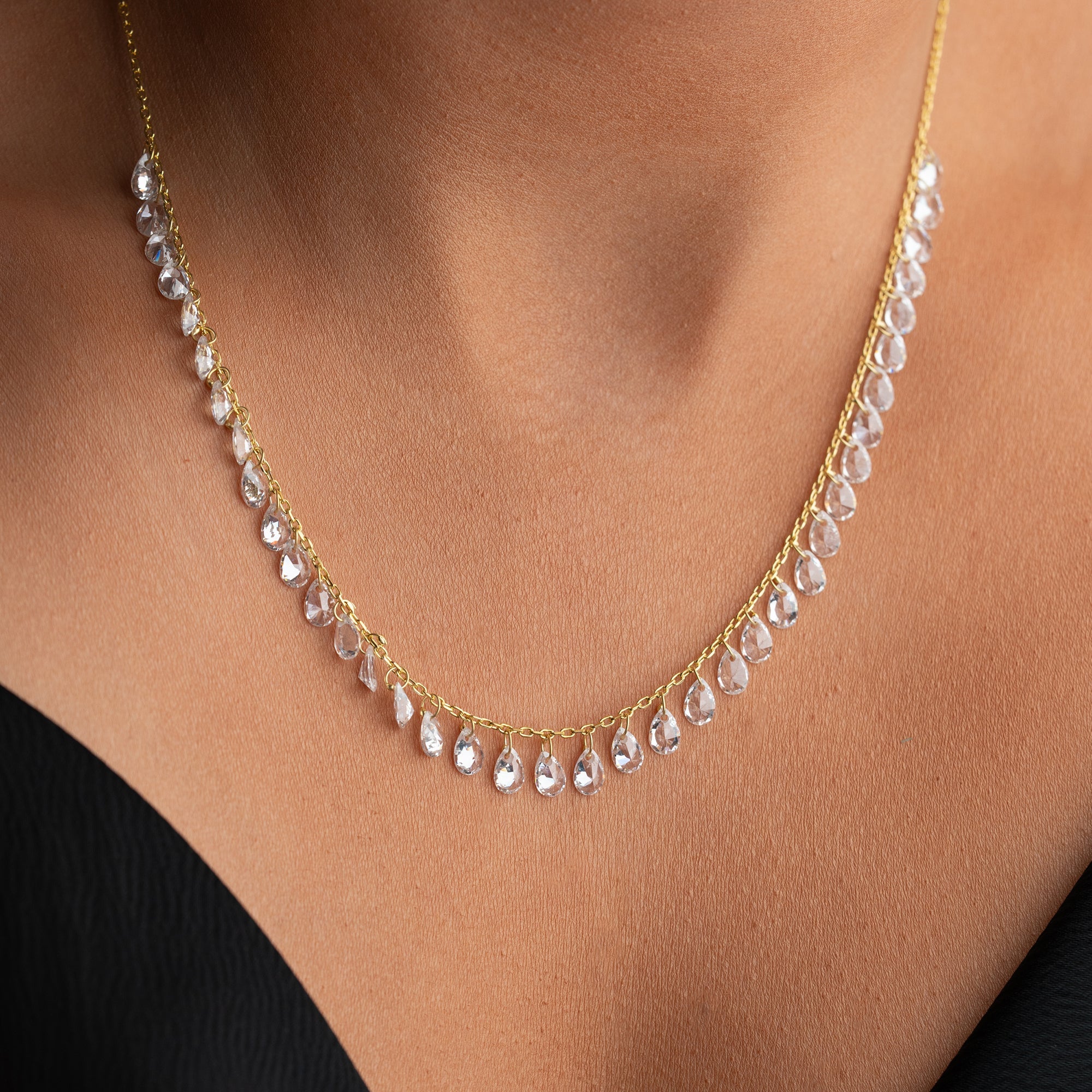 MEERESGLANZ HALSKETTE | 925 SILBER