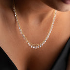 MEERESGLANZ HALSKETTE | 925 SILBER