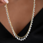 MEERESGLANZ HALSKETTE | 925 SILBER