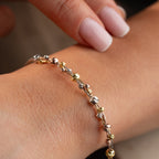 MIX-SPIRAL-DORIKA ARMKETTE | 925 SILBER