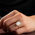 GROSSES QUADRAT RING | 925 SILBER