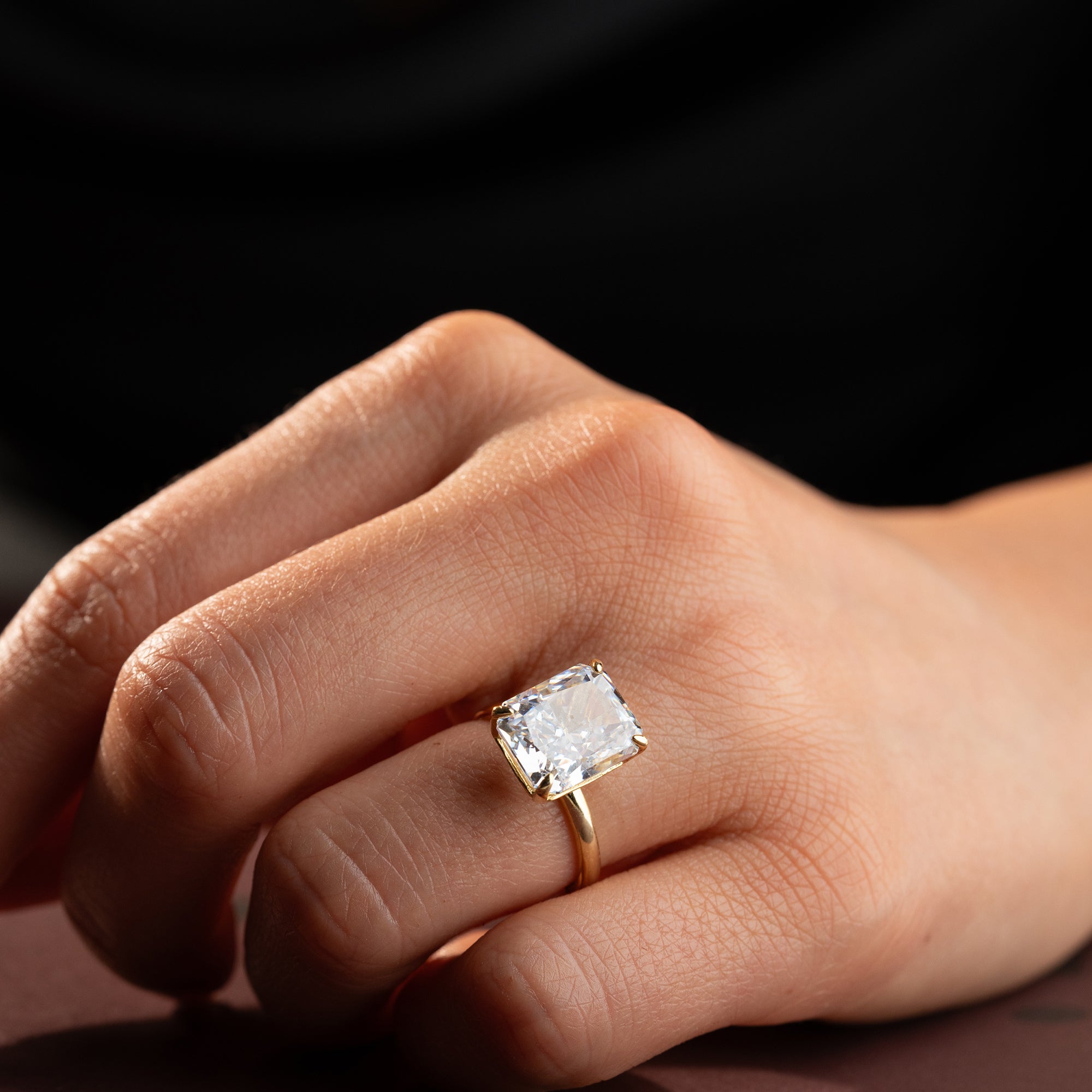 GROSSES QUADRAT RING | 925 SILBER