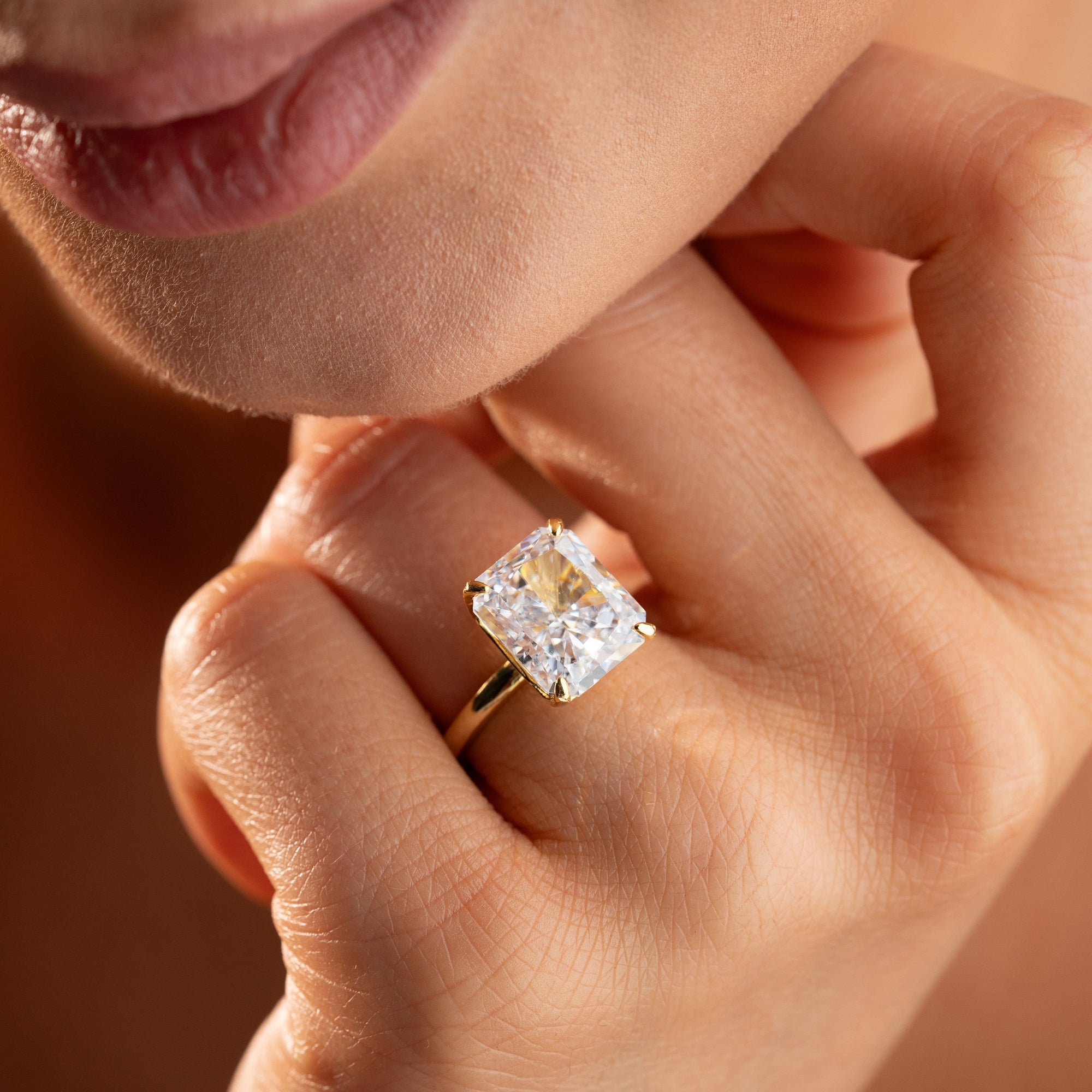 GROSSES QUADRAT RING | 925 SILBER