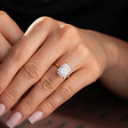 GROSSES QUADRAT RING | 925 SILBER