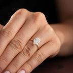 TROPFENSTEIN RING | 925 SILBER