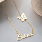 BIG BUTTERFLY NAMENSKETTE | 925 SILBER