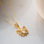 BIG BUTTERFLY HALSKETTE| 925 SILBER