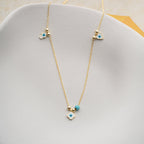MINI DAISY HALSKETTE| 925 SILBER
