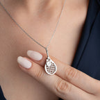 TENNIS HALSKETTE aus 925 Silber - Eleganter Halskette - AURIME