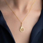 TENNIS HALSKETTE aus 925 Silber - Eleganter Halskette - AURIME