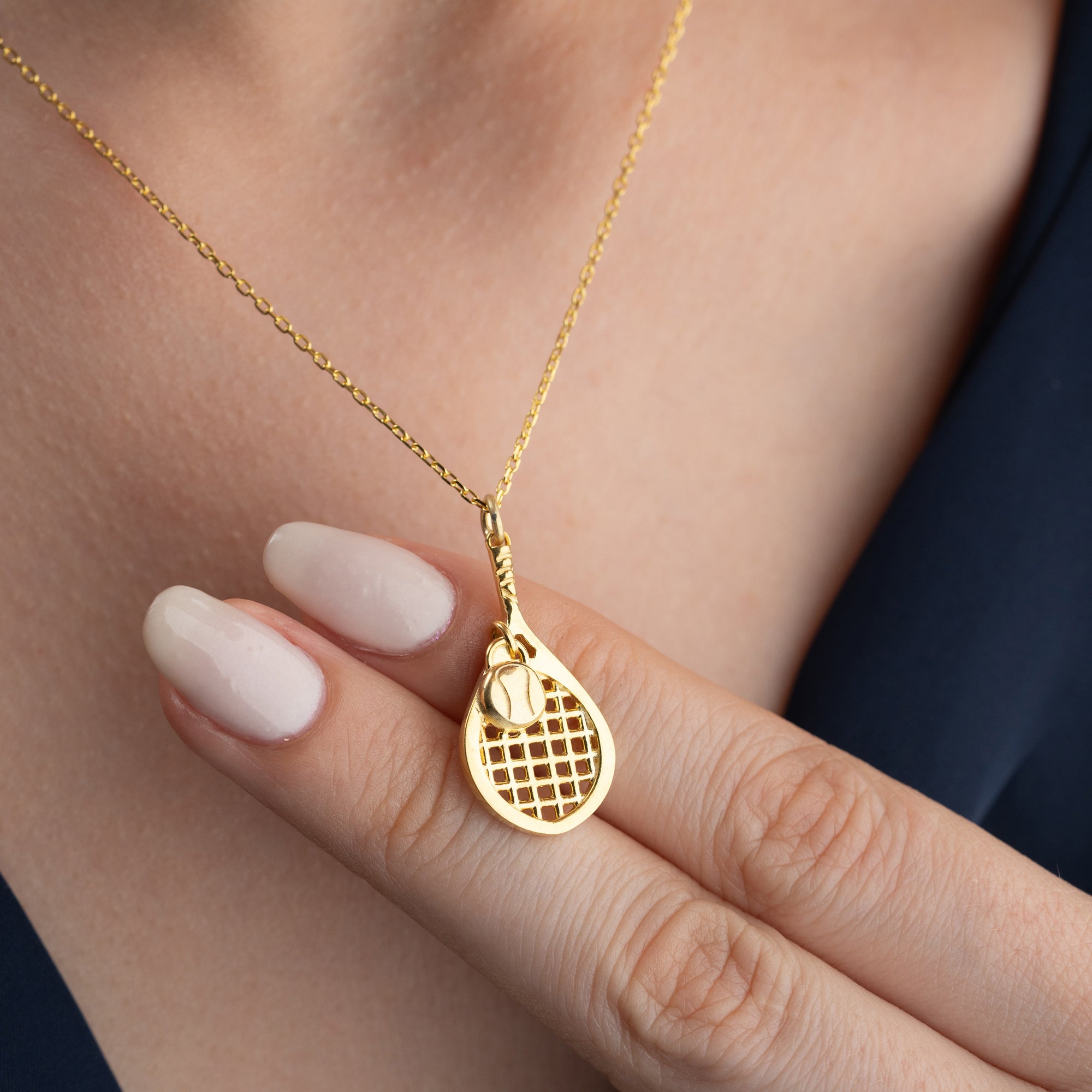 TENNIS HALSKETTE aus 925 Silber - Eleganter Halskette - AURIME