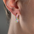 KINDER DAISY OHRRINGE aus 925 Silber - Eleganter Ohrringe - AURIME
