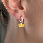KINDER BEE OHRRINGE aus 925 Silber - Eleganter Ohrringe - AURIME