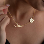 BIG BUTTERFLY NAMENSKETTE | 925 SILBER