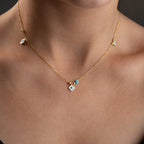 MINI DAISY HALSKETTE| 925 SILBER