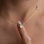 MINI DAISY HALSKETTE| 925 SILBER