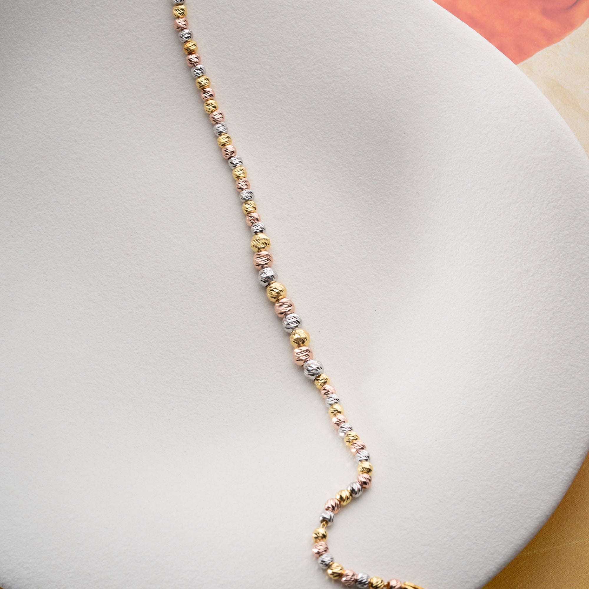 TRICOLOR DORIKA ARMBAND aus 925 Silber - Eleganter Armband - AURIME