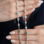 COLORFULL BIJOU HALSKETTE | 925 SILBER