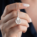 TENNIS HALSKETTE aus 925 Silber - Eleganter Halskette - AURIME