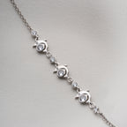 DOLPHIN STONE ARMBAND aus 925 Silber - Eleganter Armband - AURIME