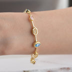 DESIGN BUNTES ARMBAND | 925 SILBER