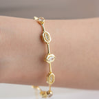 DESIGN ARMBAND aus 925 Silber - Eleganter Armband - AURIME