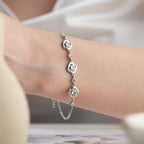 DESIGN ARMBAND aus 925 Silber - Eleganter Armband - AURIME